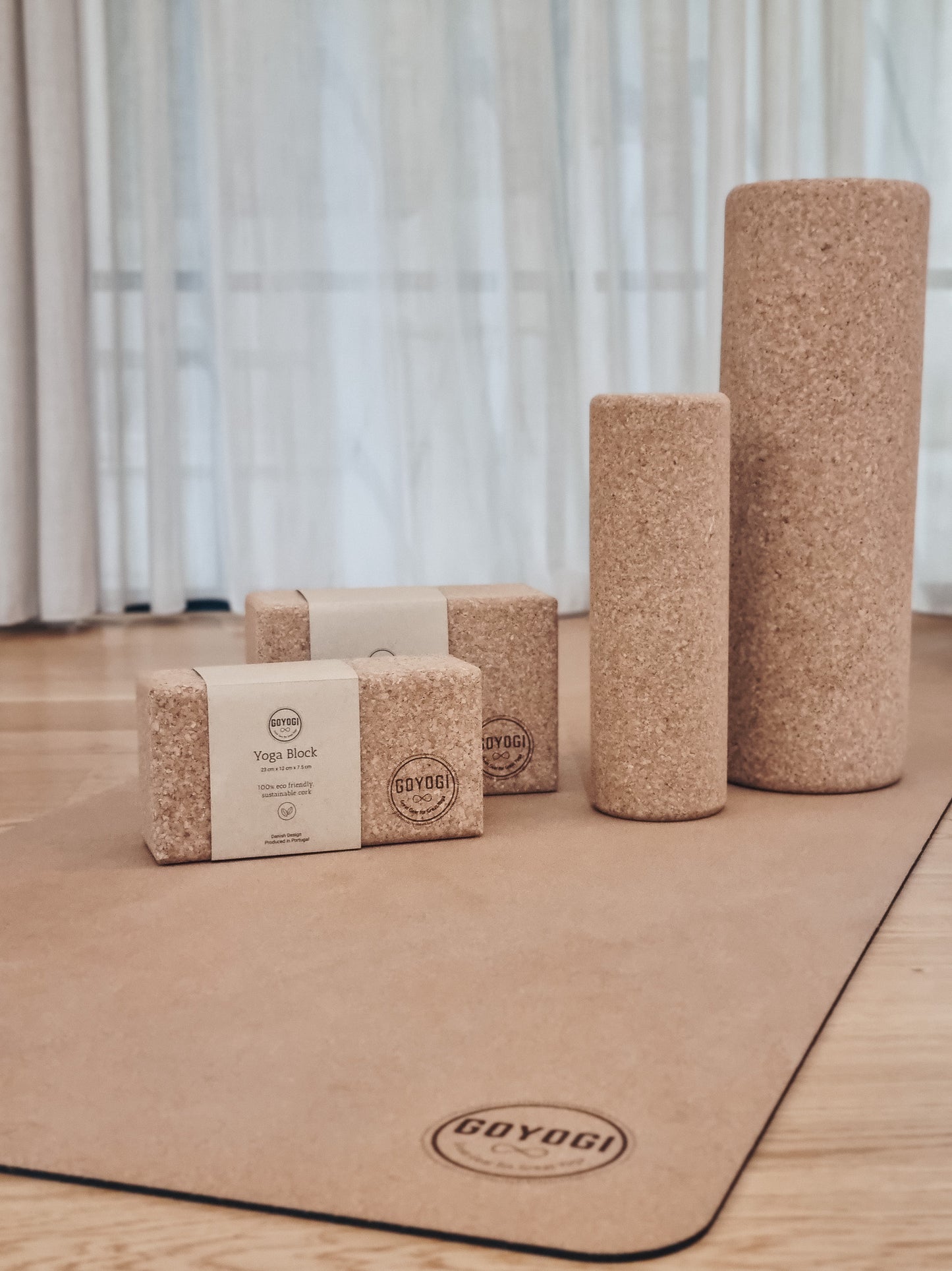 Sustain Cork Yoga Mat - 5 mm