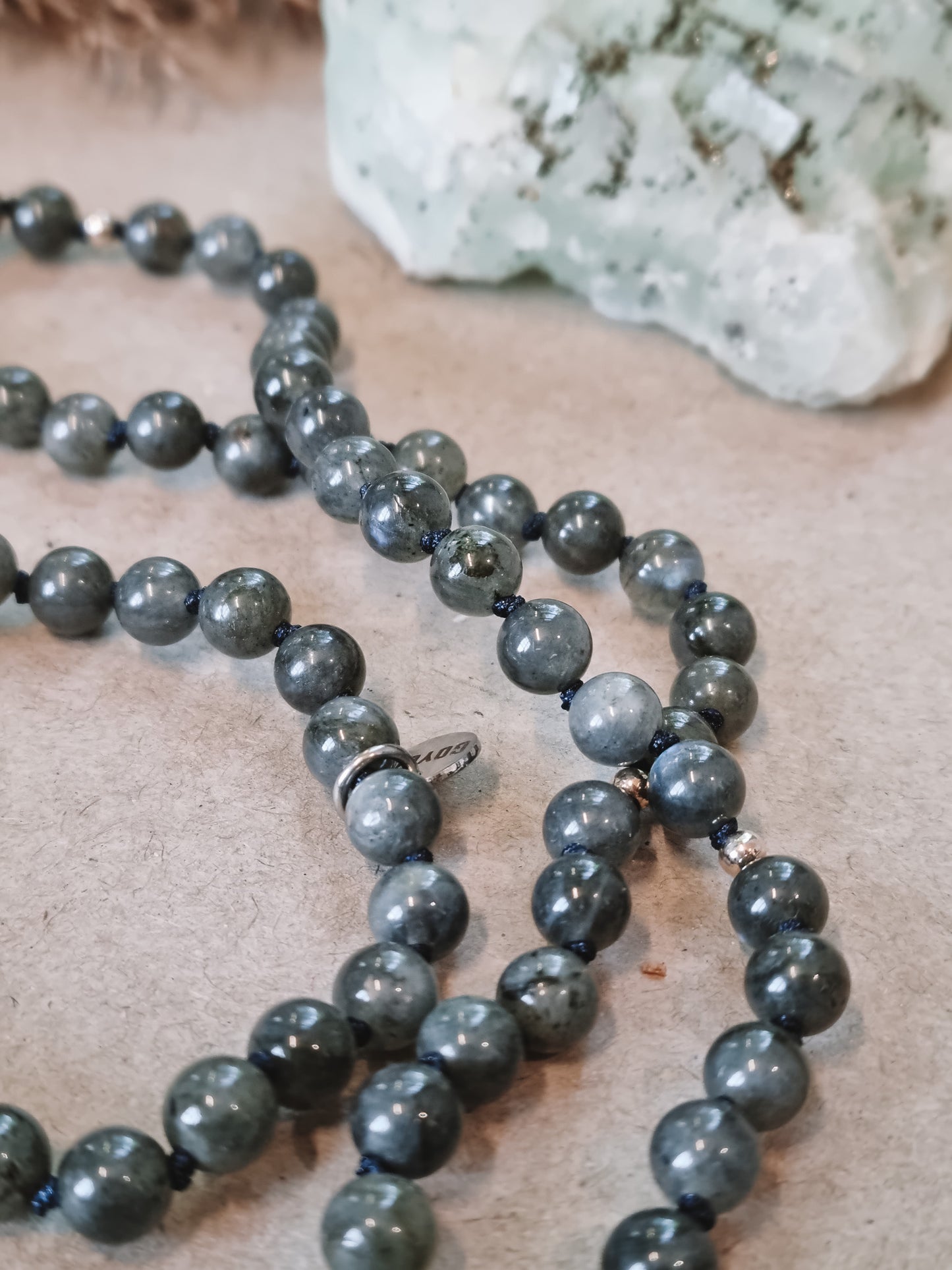 Mantra Mala - 'Jeg ser mulighederne' - yoga halskæde til meditation og manifestation