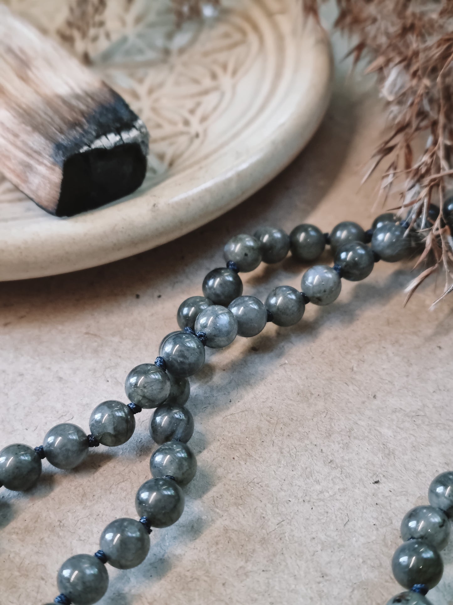 Mantra Mala - 'Jeg ser mulighederne' - yoga halskæde til meditation og manifestation
