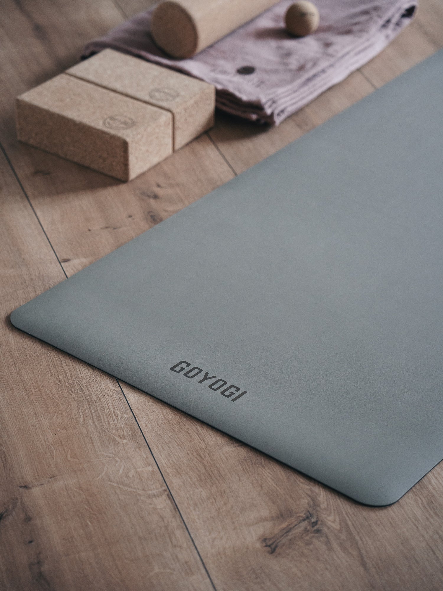 Pure Balance Yoga Mat sand GOYOGI