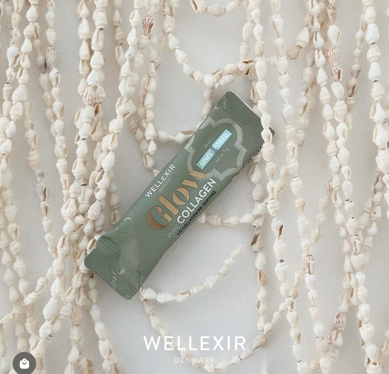 Wellexir Glow Pure Collagen 30 sachet Box -
