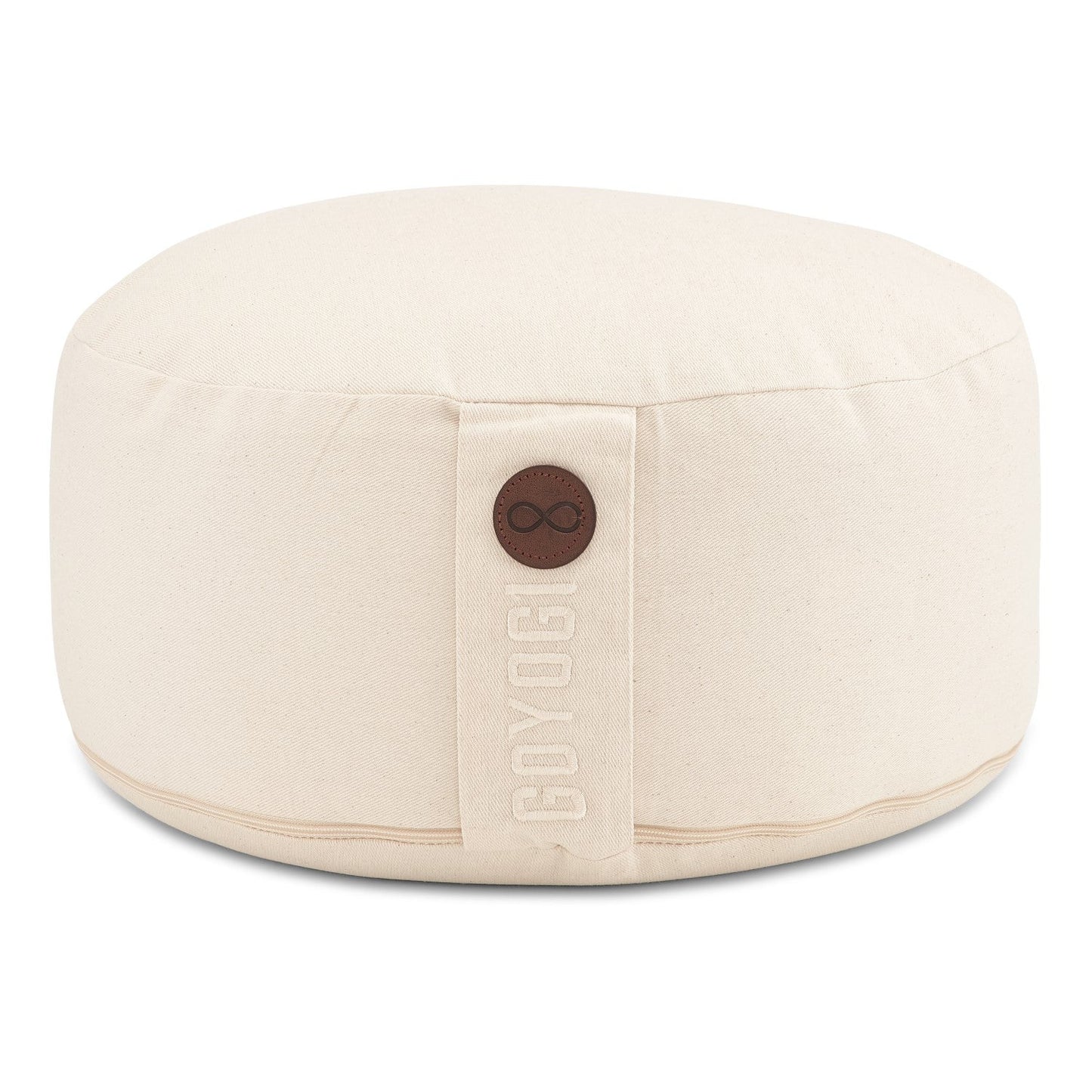 Calm Rund Meditationspude - Natural