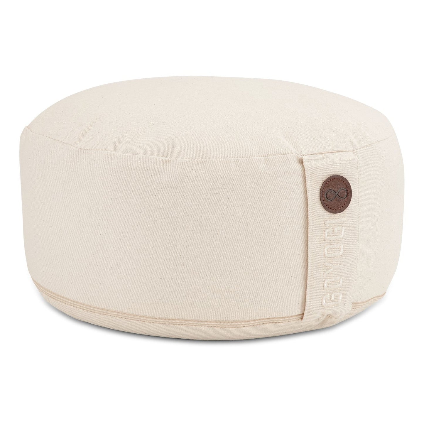 Calm Rund Meditationspude - Natural