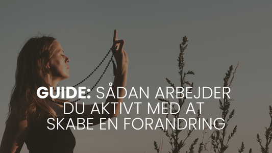 GUIDE: Sådan arbejder du aktivt med at skabe en forandring