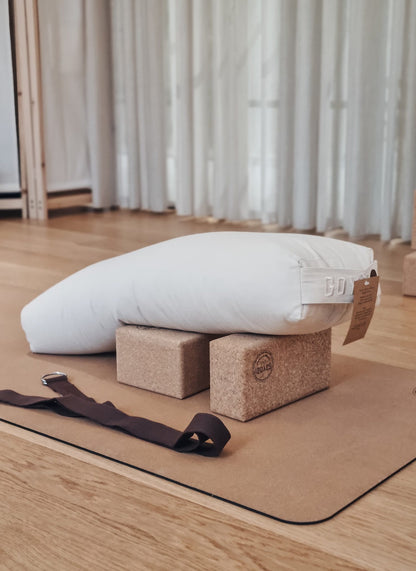 Calm Prana Bolster - Natural