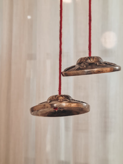 Tingsha Klokke - Messing -