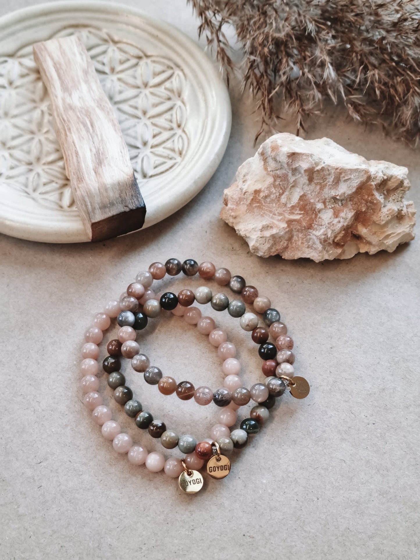 Mantra ENERGY armbånd - Balance, optimisme og manifestation -