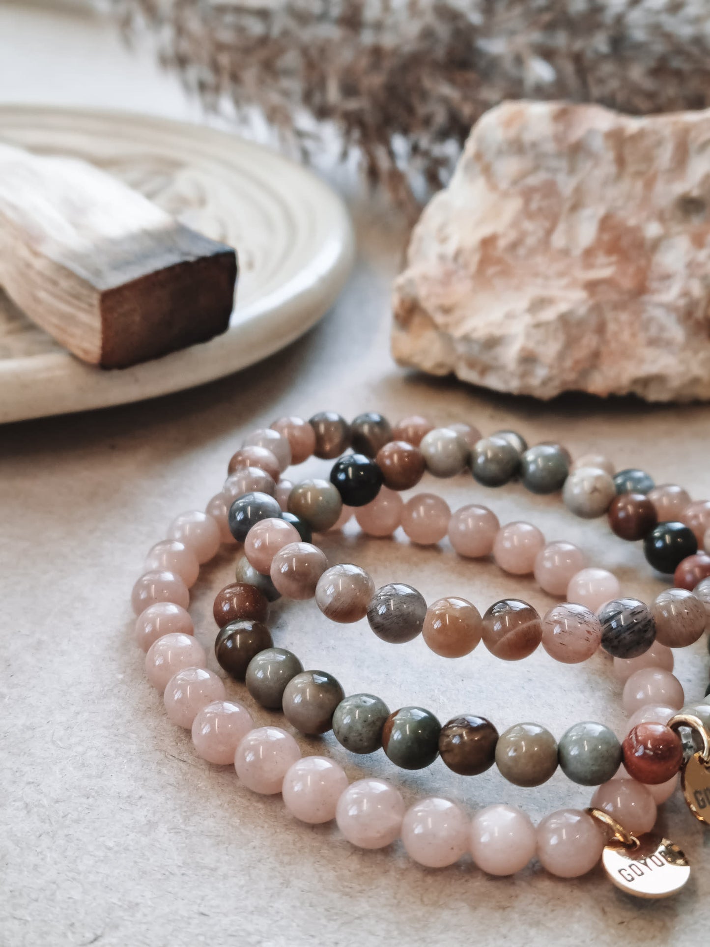 Mantra ENERGY armbånd - Balance, optimisme og manifestation -