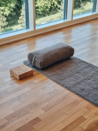 Release Wool Yoga Mat 75 x 200 cm - Light Brown