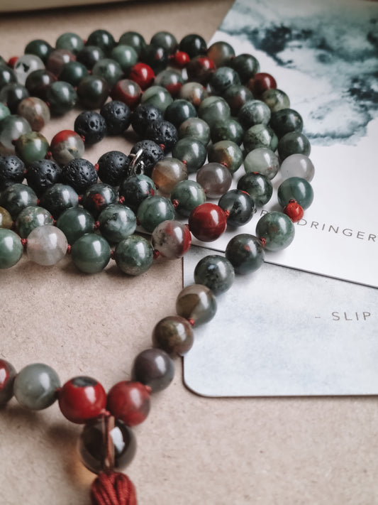 Mantra Mala - 'I ground in loving energy'