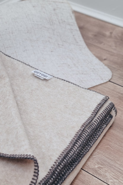 Release Wool Blanket - Beige