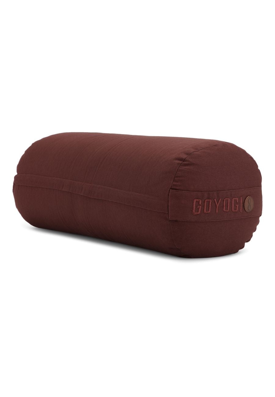 Calm Yoga Bolster - Dark Brown