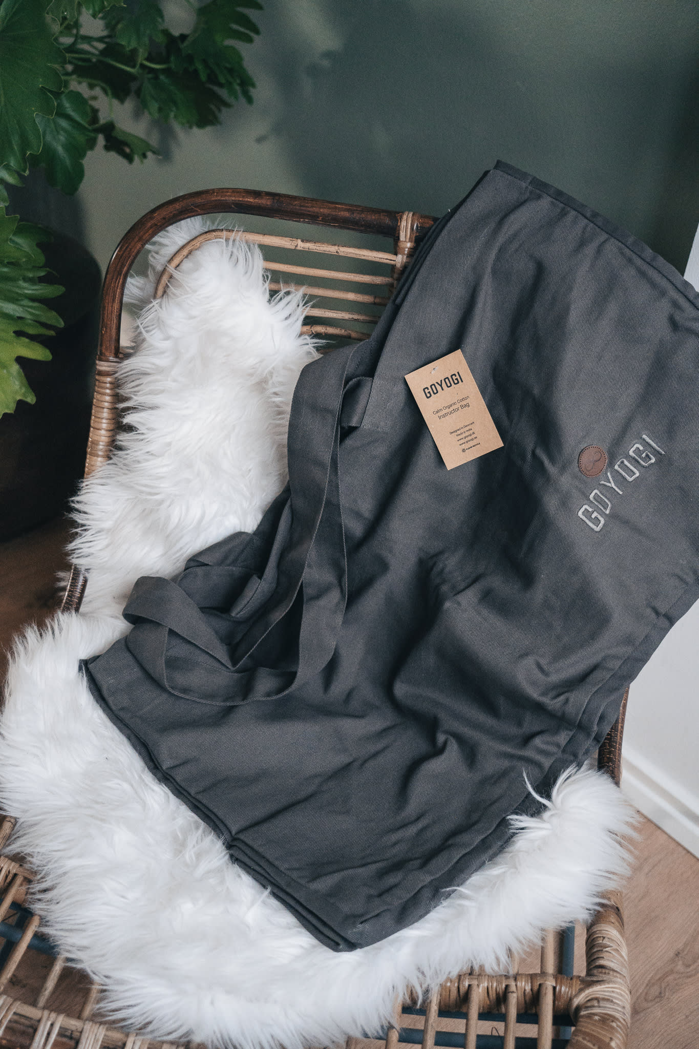 Sac d'instructeur Mindful Linen - Gris foncé