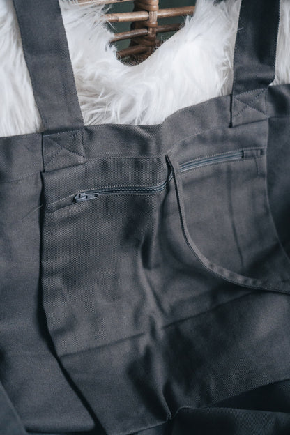 Mindful Linen Instructor's Bag - Dark Grey