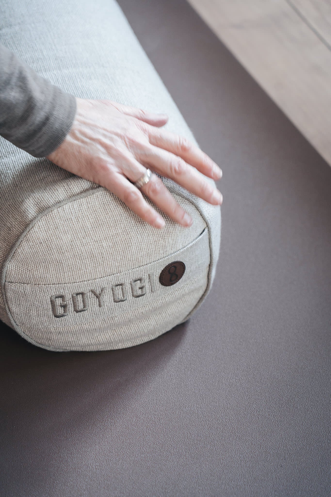 Mindful Deluxe Yoga Bolster - Hemp