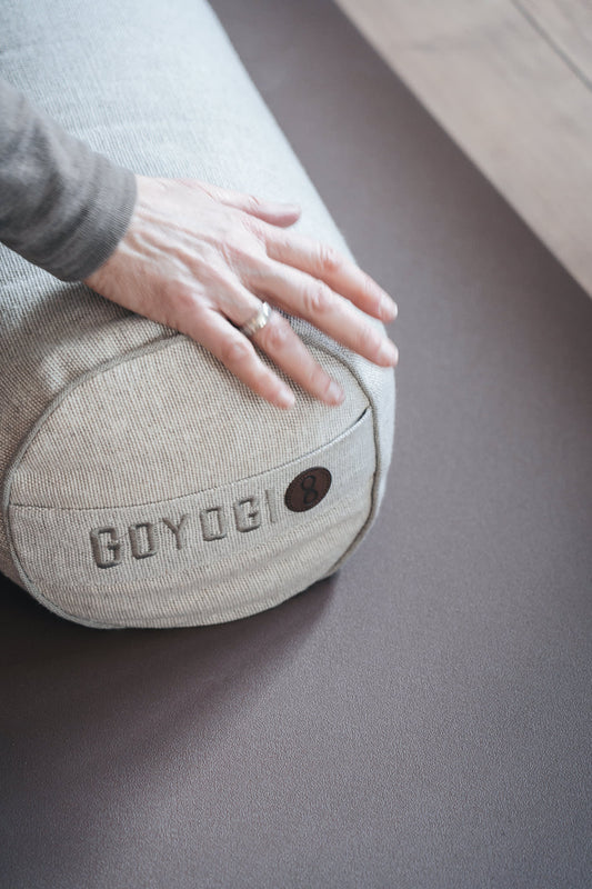Mindful Deluxe Yoga Bolster - Hemp