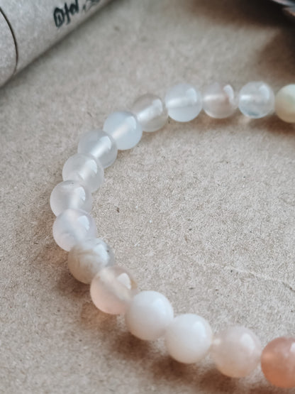 Mantra ENERGY bracelet - Passion - Blomsteragat -