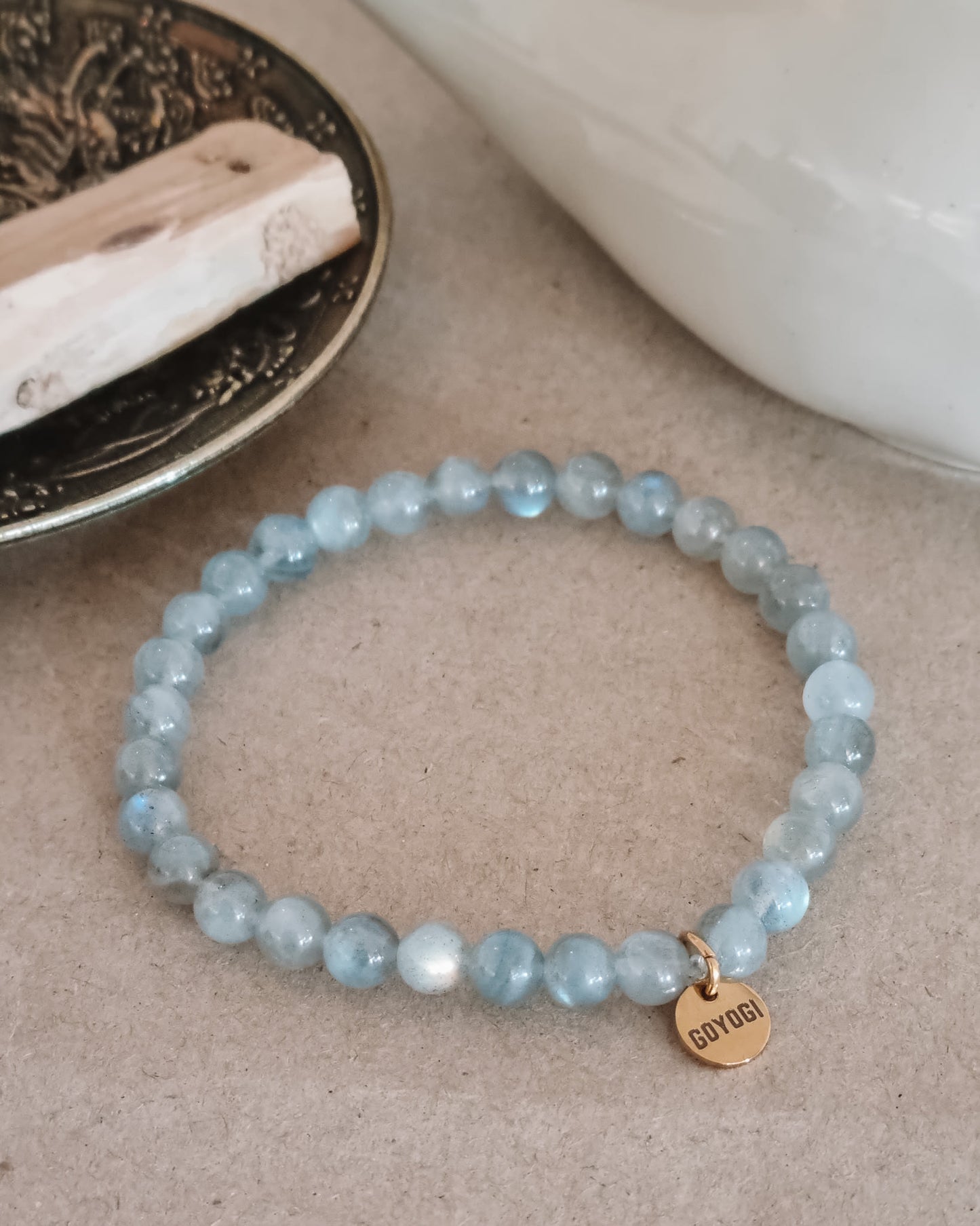 Mantra ENERGY armbånd - Potentiale - Blå labradorit -