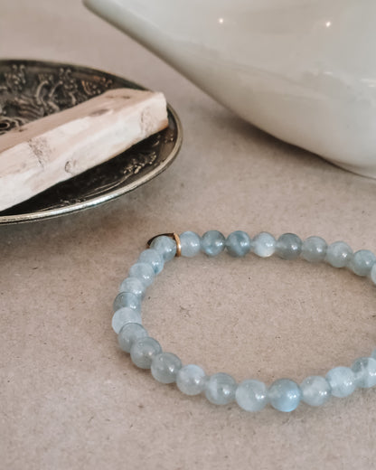 Mantra ENERGY armbånd - Potentiale - Blå labradorit -