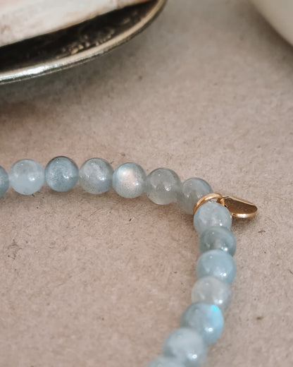 Mantra ENERGY armbånd - Potentiale - Blå labradorit -