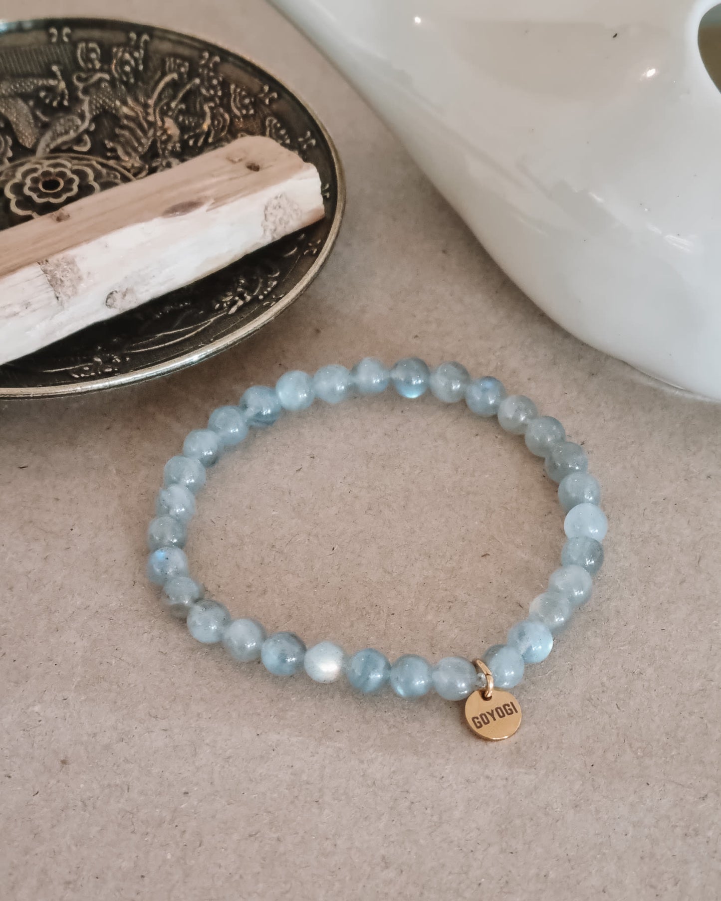 Mantra ENERGY armbånd - Potentiale - Blå labradorit -