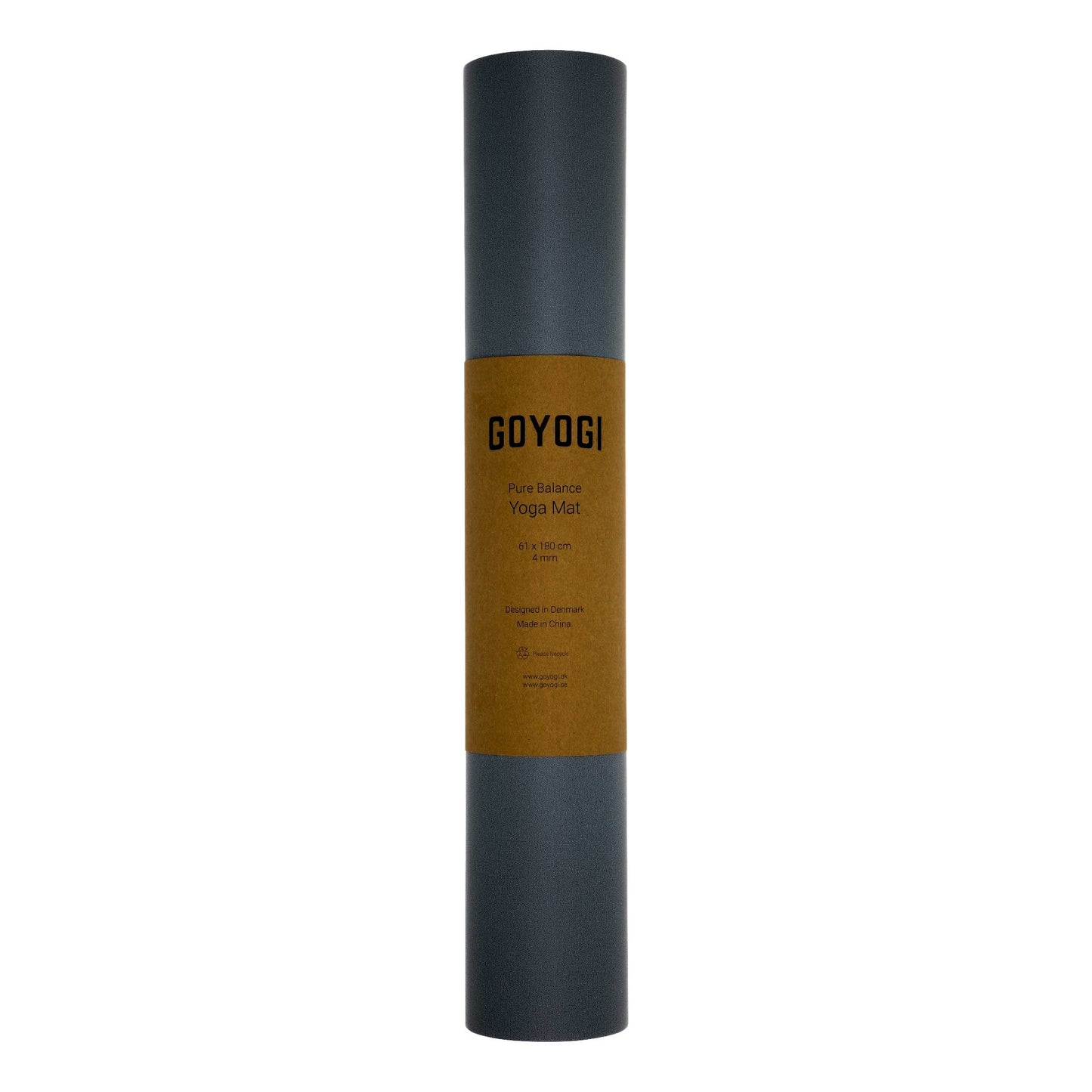 Pure Balance Yoga Mat - Grey