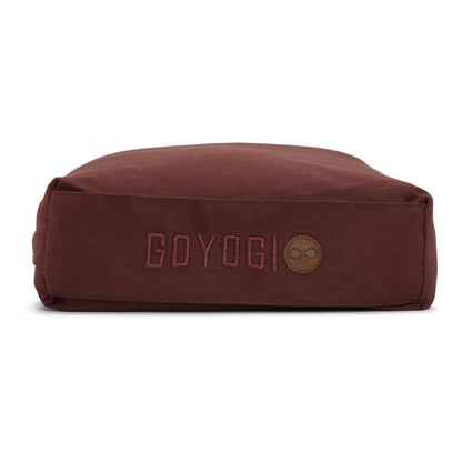 Calm Rektangulær Yoga Bolster - Dark Brown