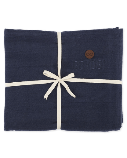 Calm Yoga Rug - Dark Blue
