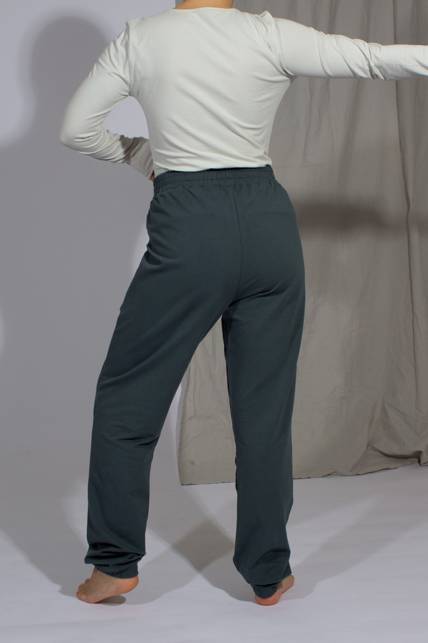 Asha Sweatpants - Petrol Grey