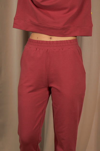 Asha Sweatpants - Surya Red