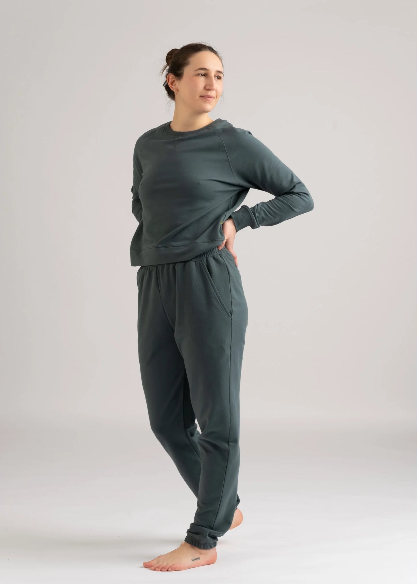 Asha Sweatpants - Petrol Grey