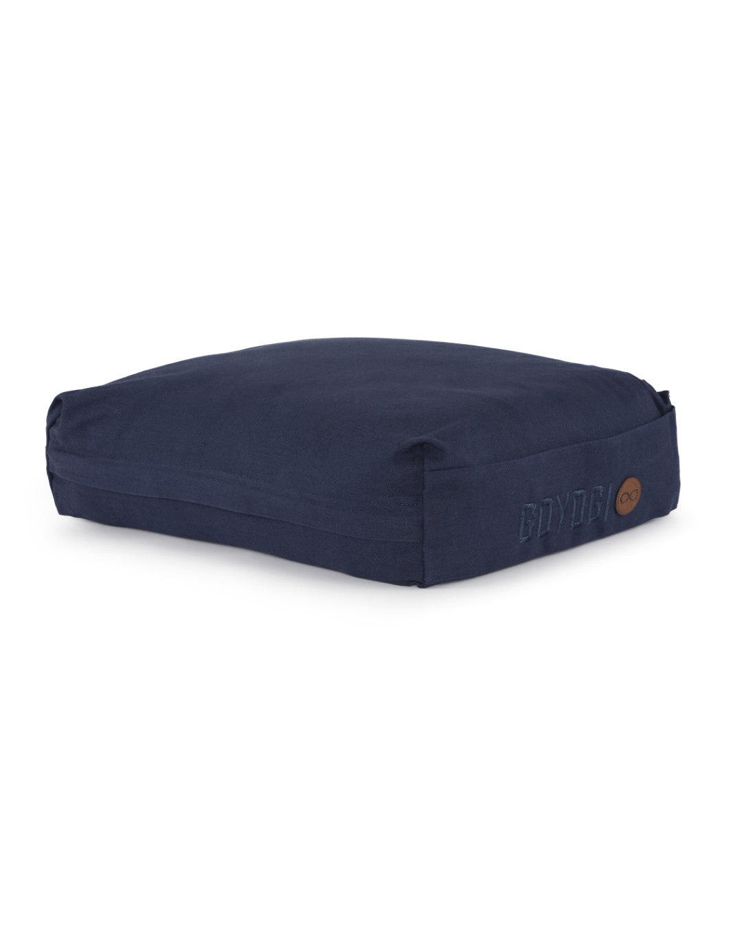 Calm Rectangular Yoga Bolster - Dark Blue