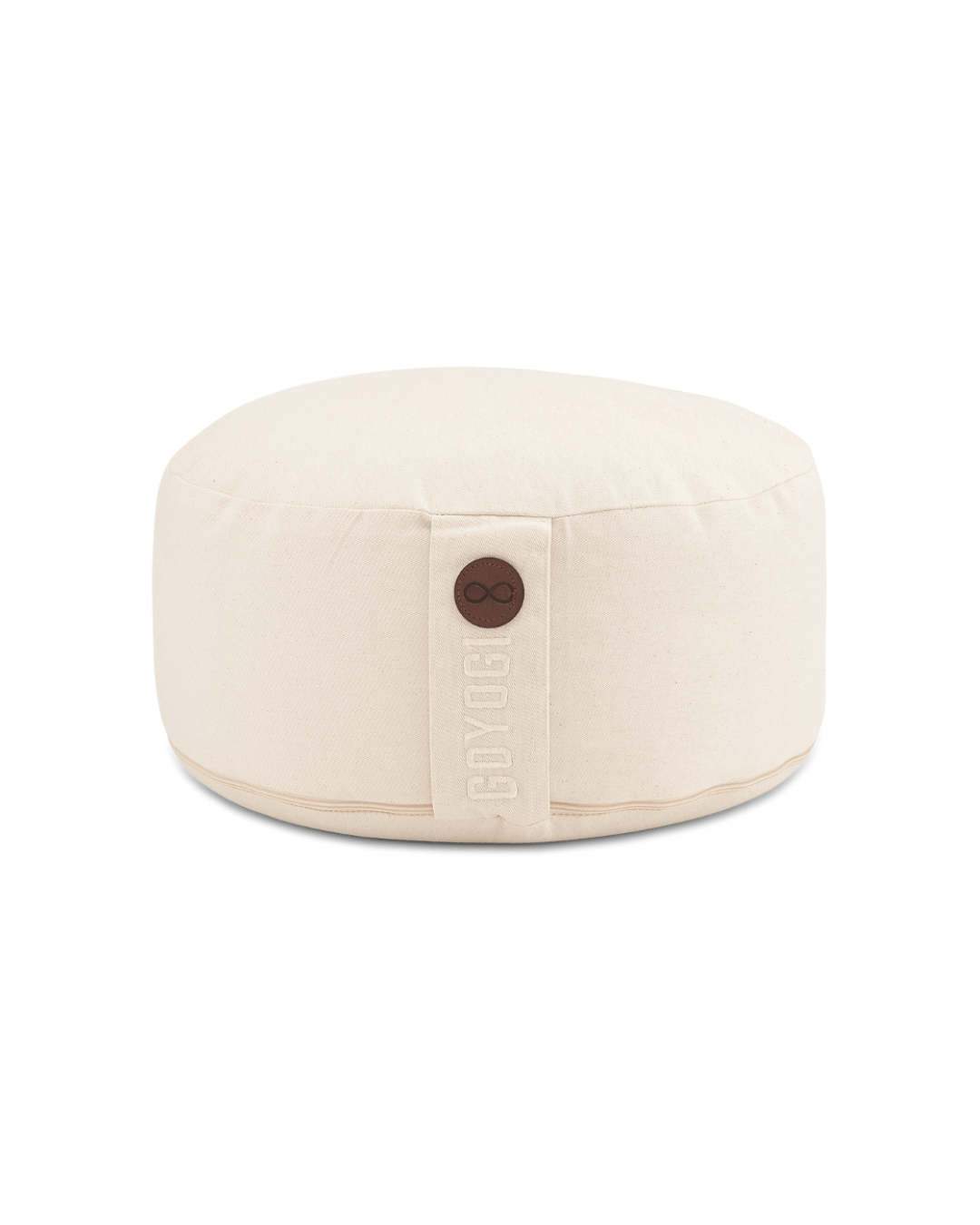 Calm Rund Meditationspude - Natural