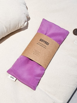 Peaceful Silk Eye Pillow with lavender - Lavender