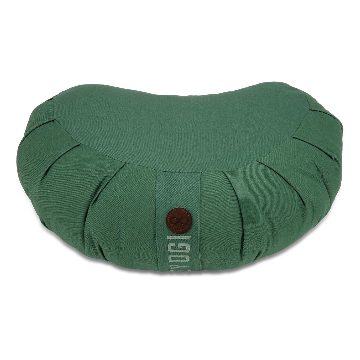 Calm Crescent Meditation Cushion - Green