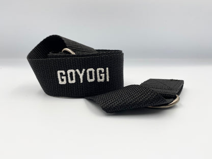 Yoga mat carrying strap Nylon - Black