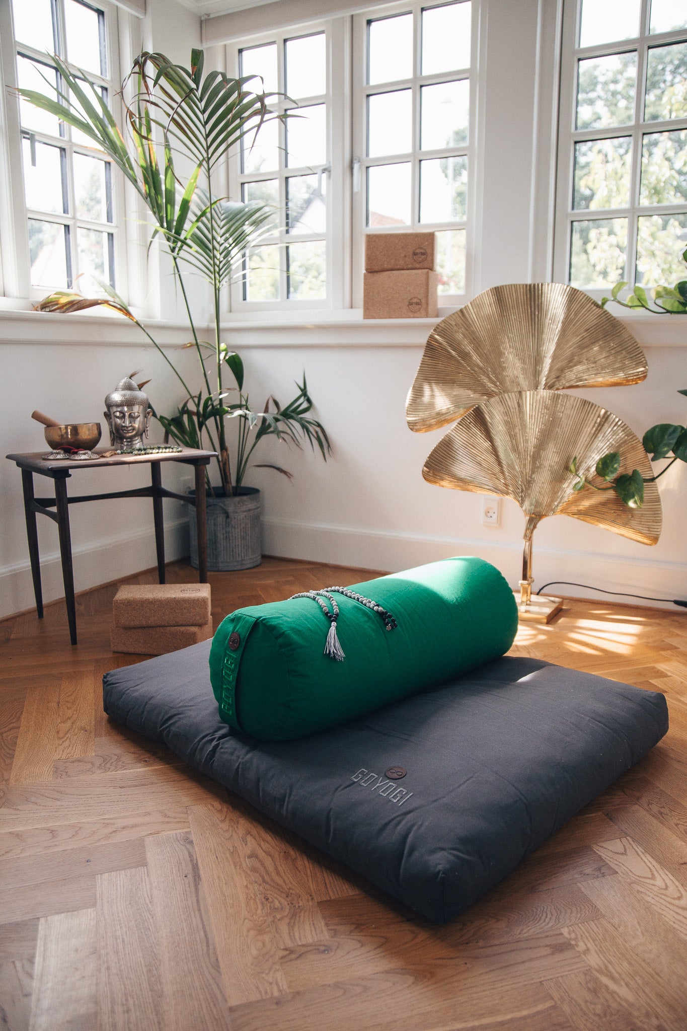 Calm Yoga Bolster - Green –