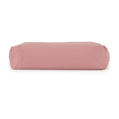 Calm Rectangular Yoga Bolster - Pink